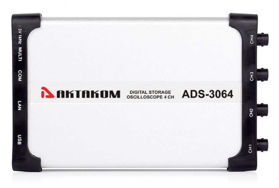 ADS-3064 — четырехканальный USB осциллограф - приставка