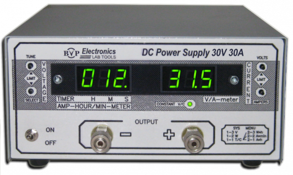 Источник питания BVP 30V/30A RS-232 (900 Вт)