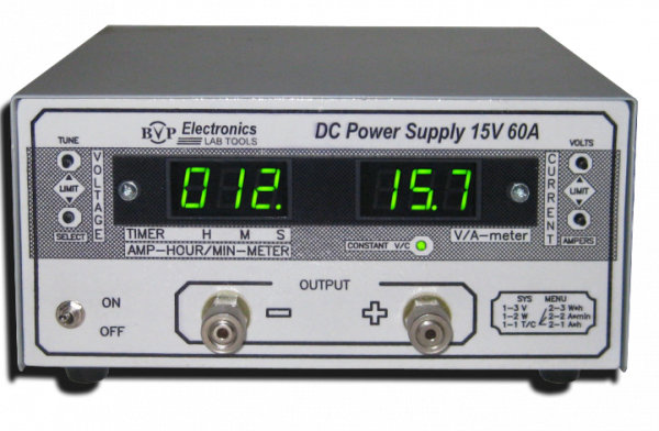 Источник питания BVP 15V/60A RS-232 (900 Вт)